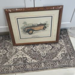 Antique BMW Car Portrait