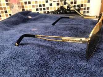 LOUIS VUITTON Tonca Sunglasses Z2314U Gold