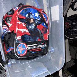 Captain America Back Pack 