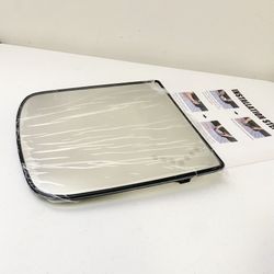 Left Side Mirror Glass Replacement for 2007-2018 Chevrolet Chevy Silverado 1(contact info removed) 3500 HD, Suburban