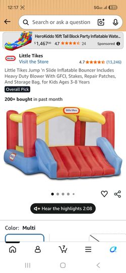 Bounce ho6for little kids