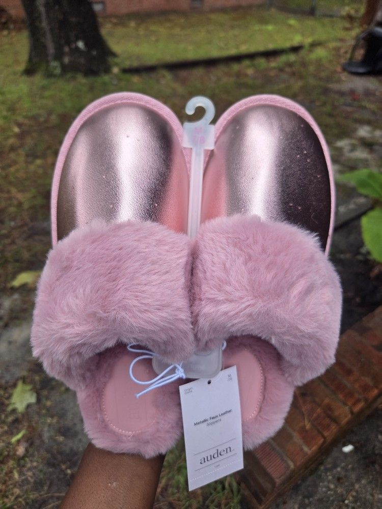 Pink Slippers M 7/8
