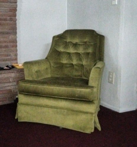 Vintage Green Chair 