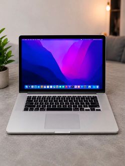 MacBook Pro 15”💻🔥Intel Quad Core i7 ⚡ 16GB RAM🚀512GB SSD💾Office/Logic/Final Cut 🎵🎬 1-Year Warranty ✅ $0 Down Finance 💳 💻 Microsoft Word Excel