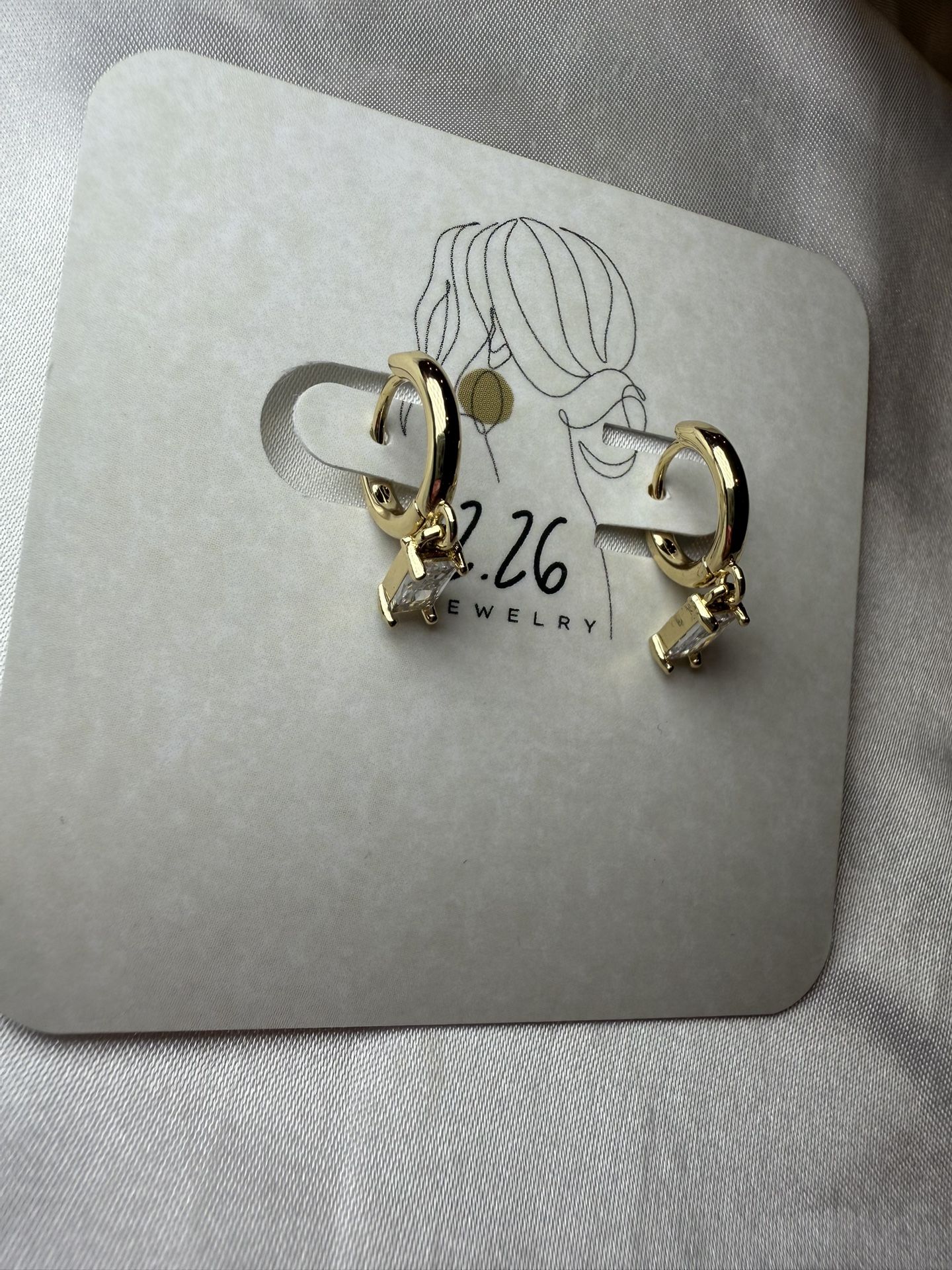 Gold Plated Tarnish Free earrings