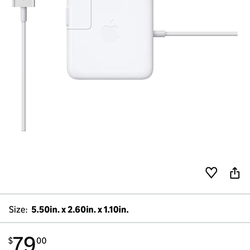 Apple 45W MagSafe 2 Power Adapter - Brand New