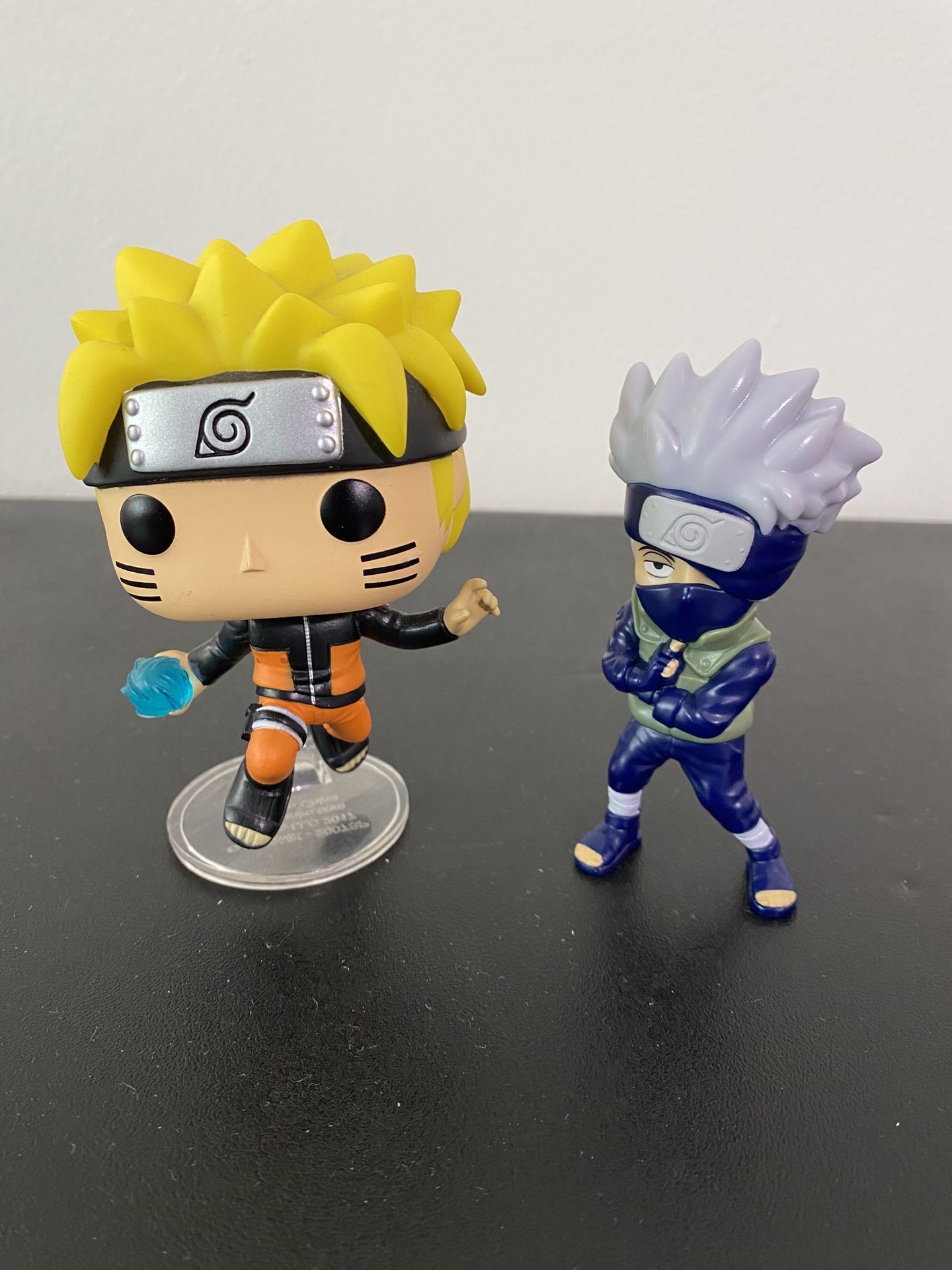 $5 Total. Naruto Pop Toy Unboxed With Free Kakashi