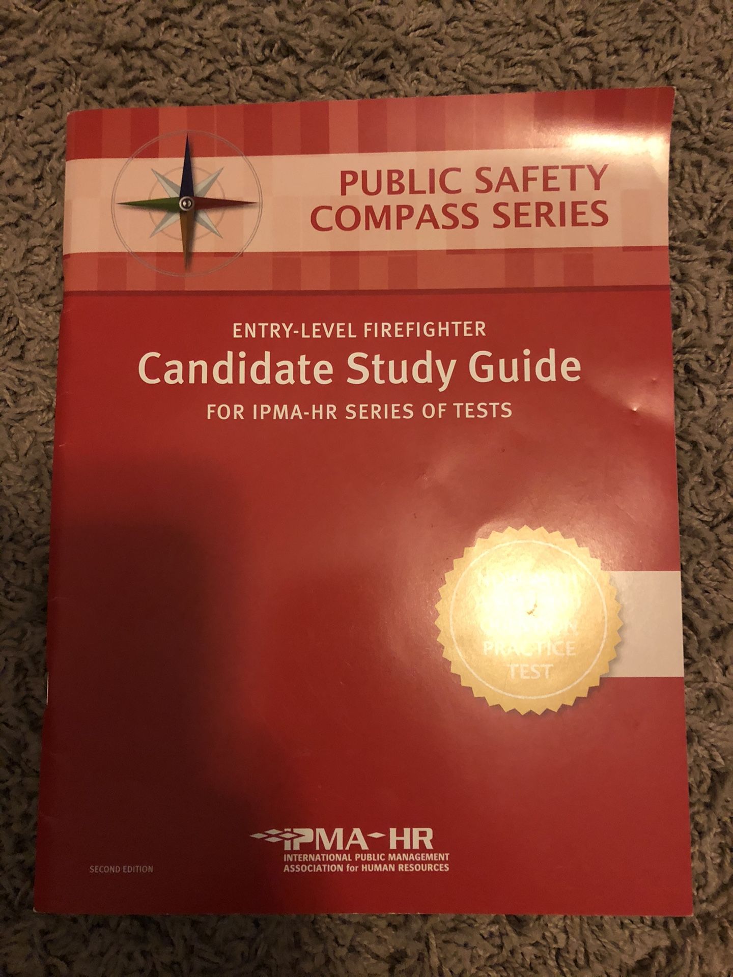 Firefighter study guide and book