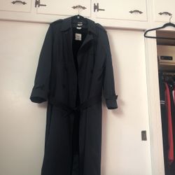 Womens Trench coat Navy Blue 22L
