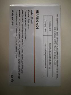 New Adult Hearing Aids – Never Used