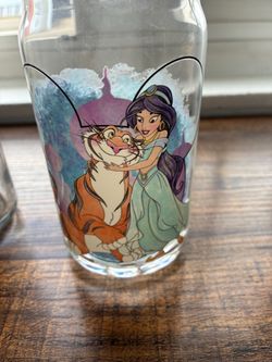 4 Disney character glasses