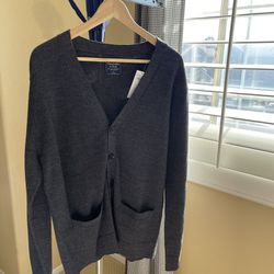 Abercrombie And Fitch - Grey Cardigan - Size Small
