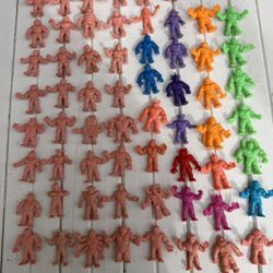 Vintage M.U.S.C.L.E, Kinnikuman Figures 62 For $75
