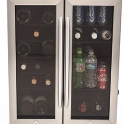 Avanti Dual Zone Wine And Beverage Fridge 