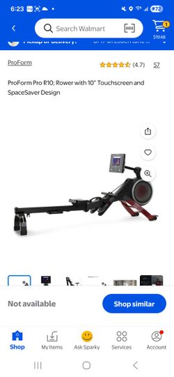 ProForm PRO R10 Rowing Machine