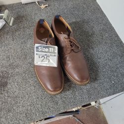 Guess Brown Leather Dress Shoes