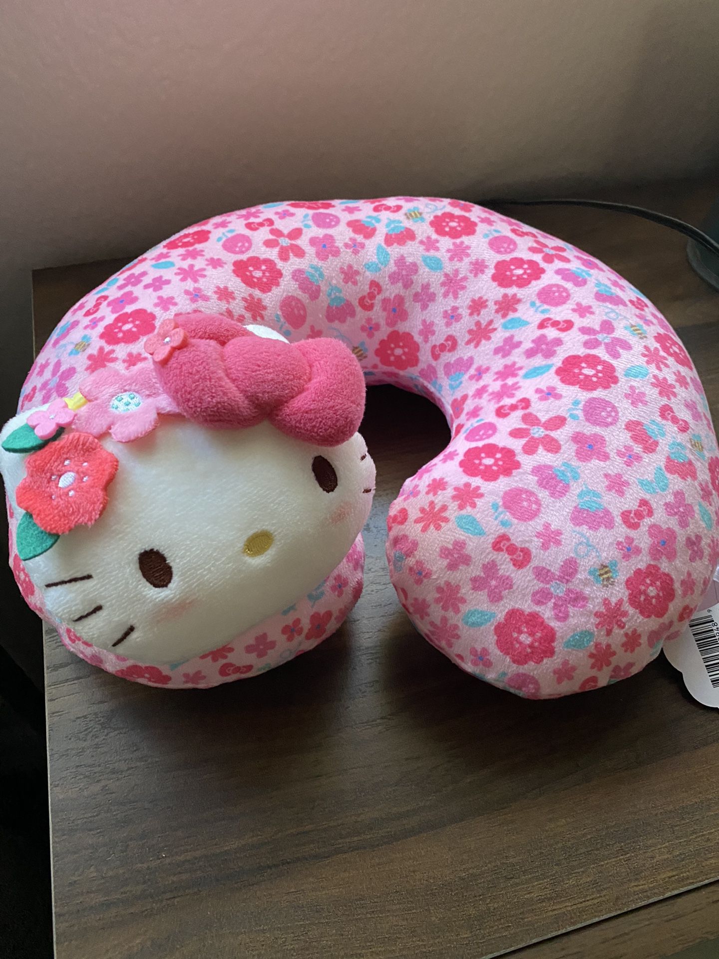Hello Kitty Neck Cushion Travel Pillow For Kids
