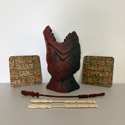 Disneyland Trader Sam's Enchanted Tiki Bar Piranha Mug 2nd Edition