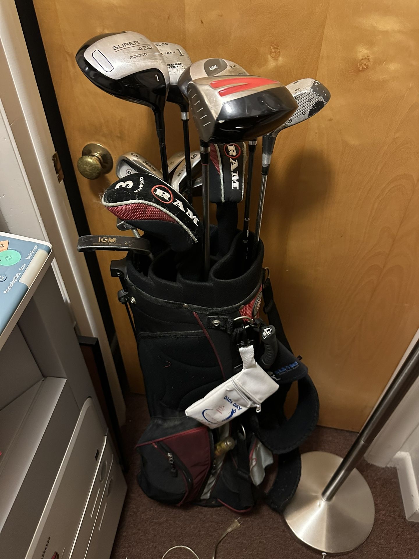 Ram Golf Clubs and Bag