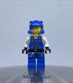 Lego Power Miner Brains Minifigure