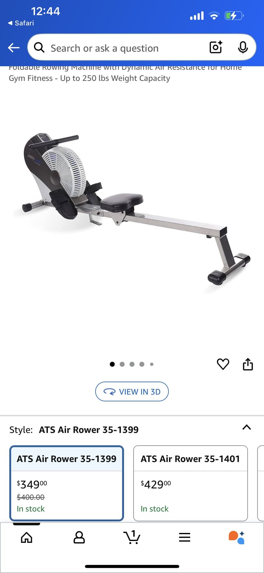 Stamina Air Rower