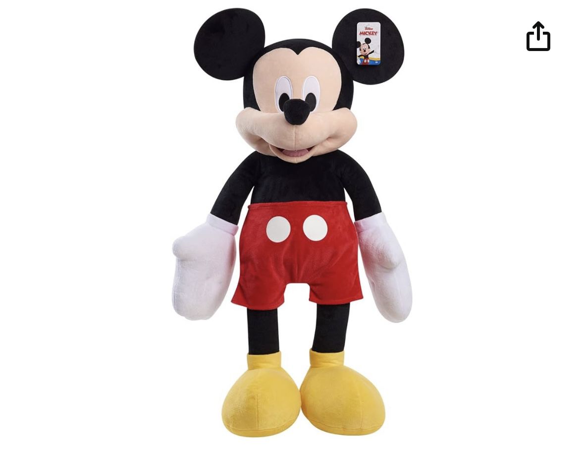 Giant Plush Mickey Mouse 40in 