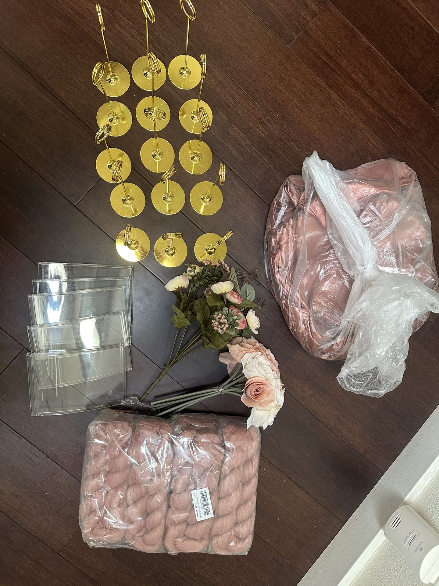 Terracotta/Dusty Rose Wedding Materials