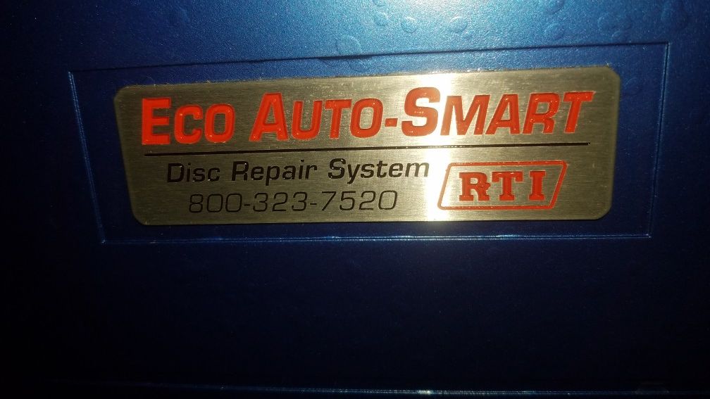 RTI CD & DVD DiscCheck Resurfacing Machine - Eco Auto-Smart -