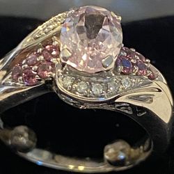 14K White Gold Ring