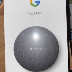 New Sealed Googles Nest Mini 2nd Generation. 