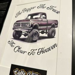 Frame Car Prints