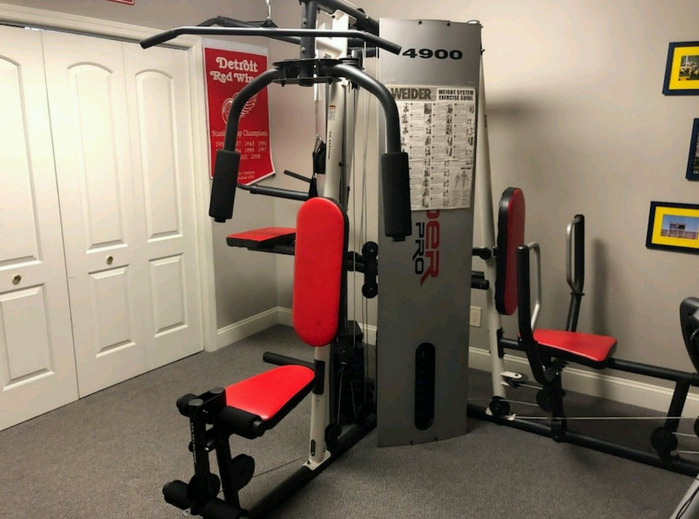 Weider pro 4900