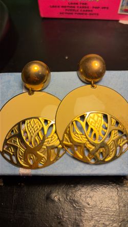 Vintage earrings EDGAR BEREBI