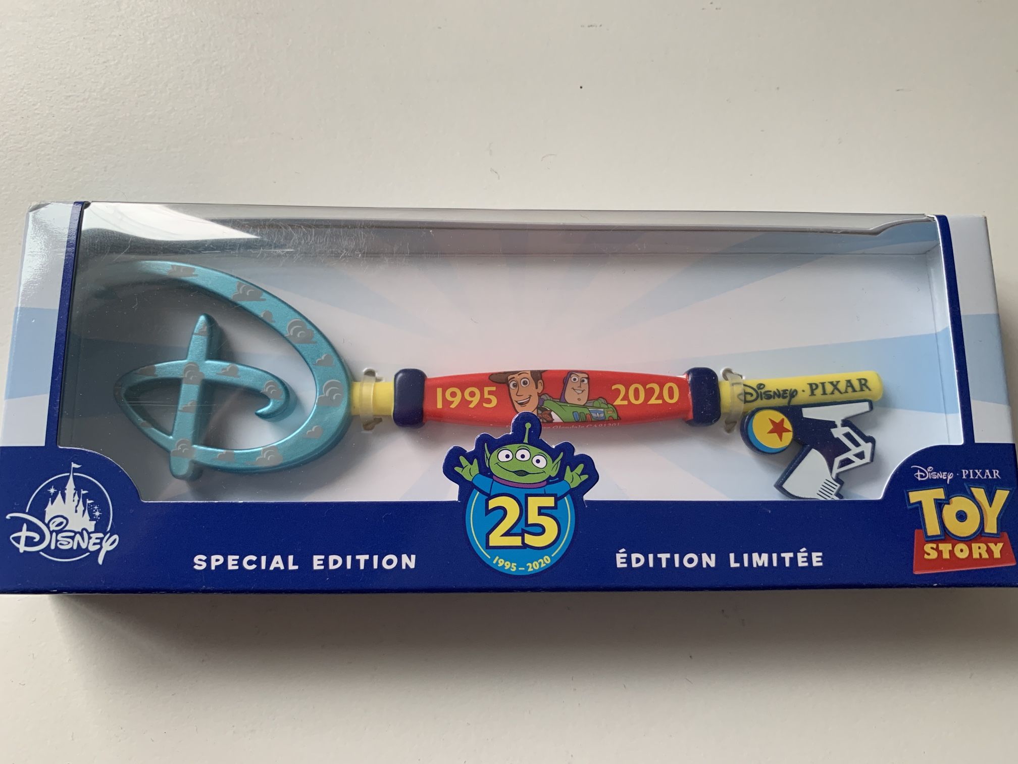 New Disney Store-Toy Story 25th Anniversary Key Special Edition 1(contact info removed) Cash only