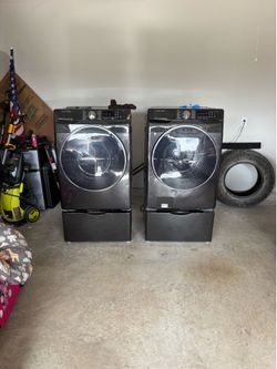 Washer and dryer