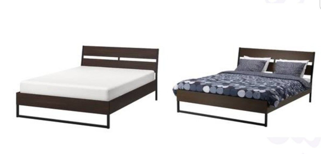 Excellent condition set queen bed and 2 side tables