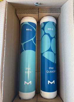 Milli-Q IPAK META and IPAK QUANTA Filter Pack