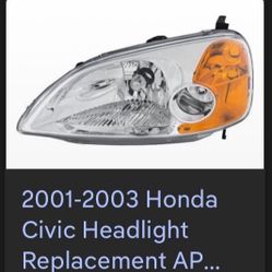 Honda Front Headlight