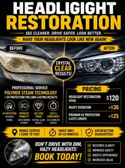 HEADLIGHT RESTORATION