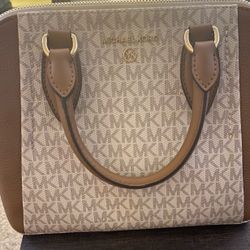 Michael Kors Medium Logo Satchel