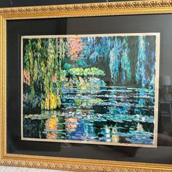 Claude Cambour Framed Signed And Numbered Serigraph