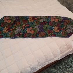Floral Tapestry Table Runner