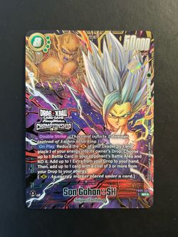 Dragon Ball Son Gohan Champion card