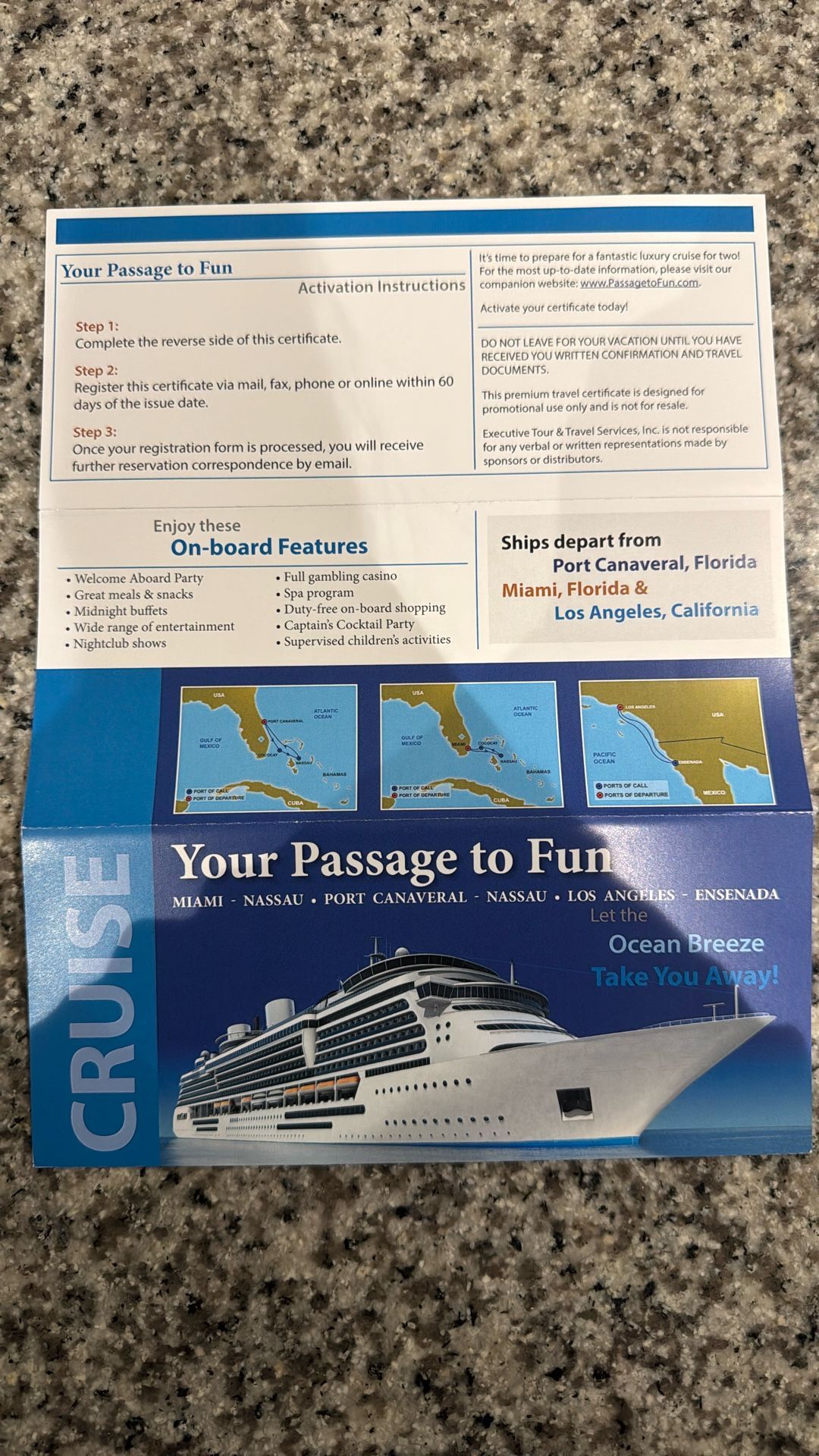 Cruise For Two!
