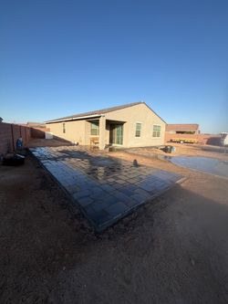Yard remodeling