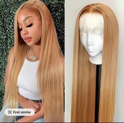 Honey blonde human wig 13x4