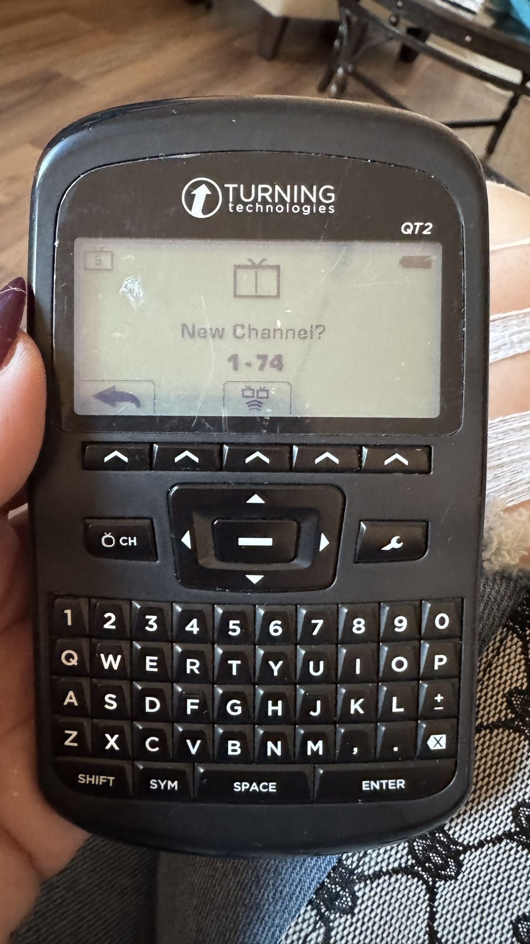 Turning electronic device