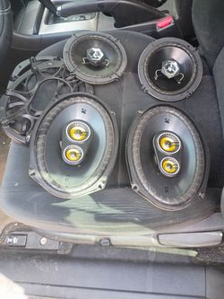 6x9 and 6.5 speakers kickers