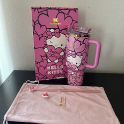 Hello Kitty Stanley 40 oz tumbler quencher
