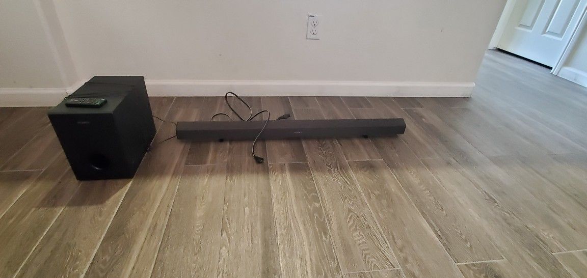 Sony Soundbar and Subwoofer